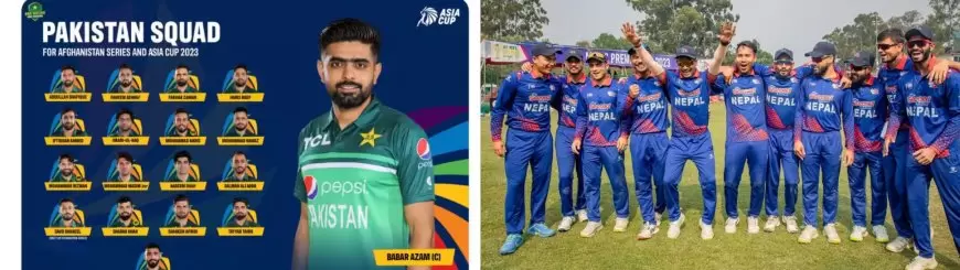 Asia cup 2023: एशिया कप की शुरुआत, पहले मैच में पाकिस्तान और नेपाल की होगी भिड़ंत