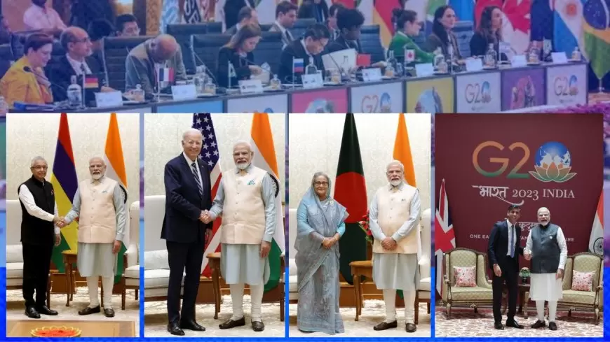 G 20 leaders: भारत में G20 समिट का आयोजन, जानिए कौन कौन हुआ शामिल, किसने किसको किया रिसीव