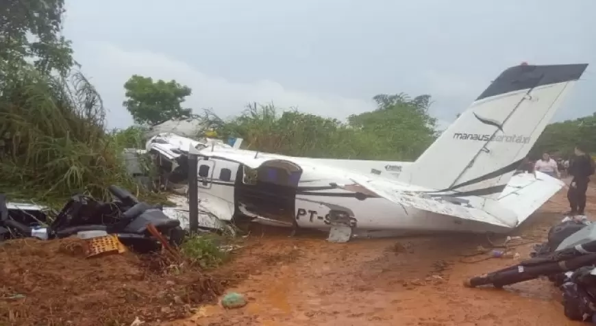 Airplane Crash: ब्राजील में एक विमान दुर्घटनाग्रस्त, 2 क्रू मेंबर समेत 14 यात्रियों की मौत