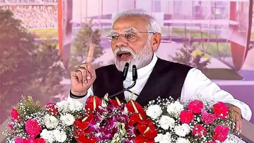 PM Varanasi visit: पीएम ने वाराणसी को दी 1565 करोड़ की सौगात, पूर्वांचल के पहले क्रिकेट स्टेडियम का किया शिलान्यास