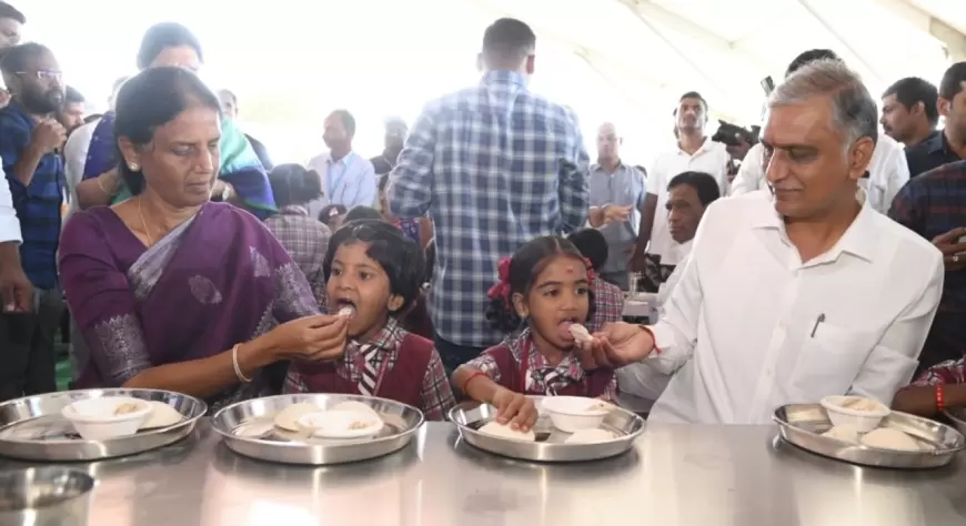 Chief Minister Breakfast Scheme: तेलंगाना के सरकारी स्कूलों में मुख्यमंत्री नाश्ता योजना की शुरुआत