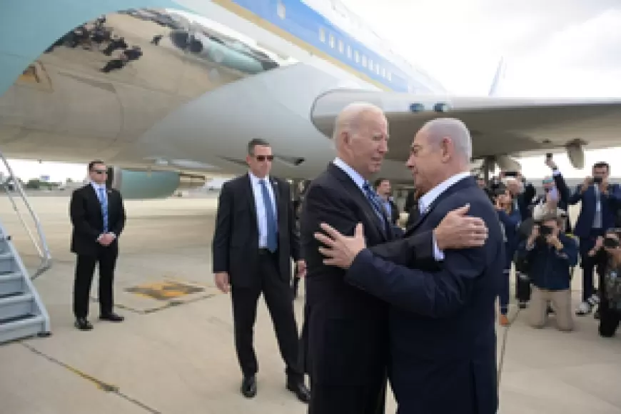 Joe Biden Israel: इजरायल पहुंचे अमेरिकी राष्ट्रपति जो बाइडेन, नेतन्याहू के पक्ष मे कही ये बड़ी बात