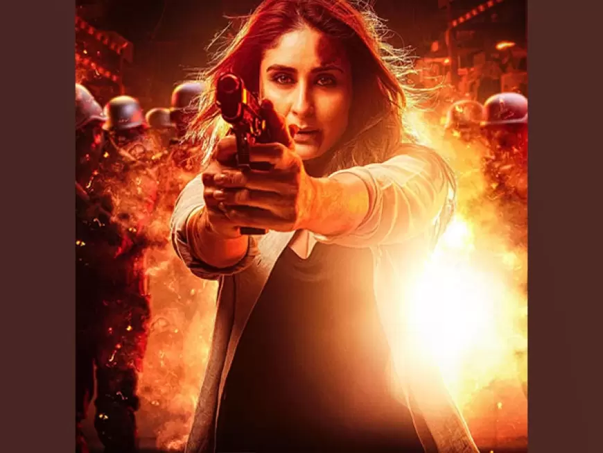 Singham Returns Kareena Look:  सिंघम रिटर्नस से सामने आया करीना कपूर का लुक, हाथों में गन लिये नजर आयी एक्ट्रेस