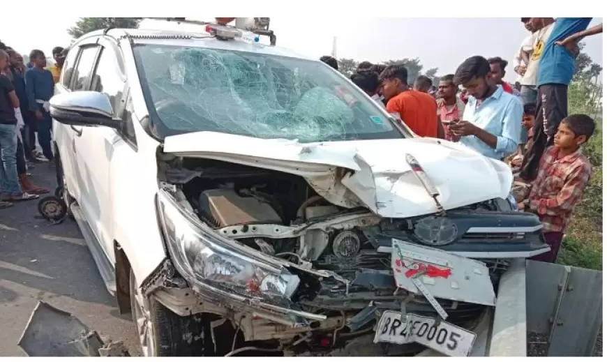 Madhepura Road Accident: मधेपुरा में डीएम की कार ने ली चार लोगों की जान, मौके पर मां-बेटी की मौत,डीएम, ड्राईवर फरार