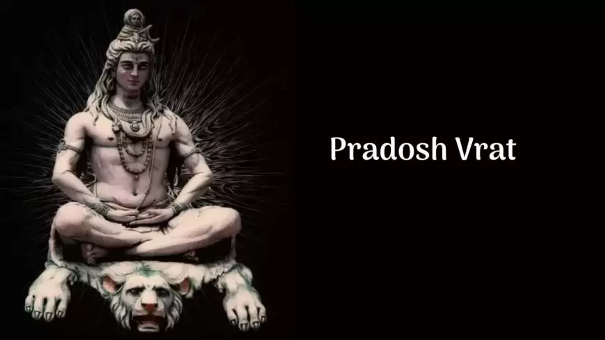 Shukrwar Pradosh vrat 2023 : आज है शुक्रवार प्रदोष व्रत, जाने शुभ मुहुर्त और सही पूजा विधि