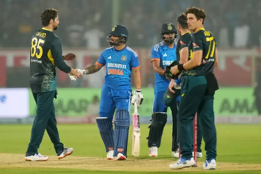 India vs Australia 1st T20I: सूर्या, इशान, रिंकू की मदद से भारत ने घरेलू मैदान पर ऑस्ट्रेलिया को हराया