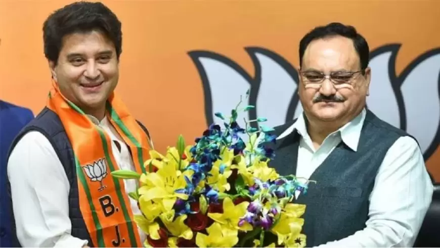 Jyotiraditya Scindia: केंद्रीय मंत्री ज्योतिरादित्य सिंधिया ने जे. पी नड्डा से की मुलाकात, बीजेपी ने केंद्रीय पर्यवेक्षकों के नाम का किया ऐलान