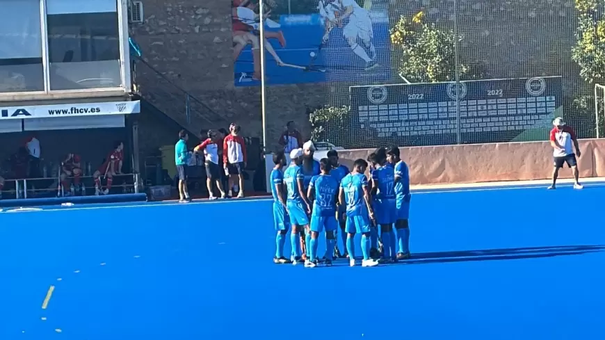 5 Nations Tournament Valencia hockey 2023: भारतीय पुरुष हॉकी टीम स्पेन से 0-1 से हारी