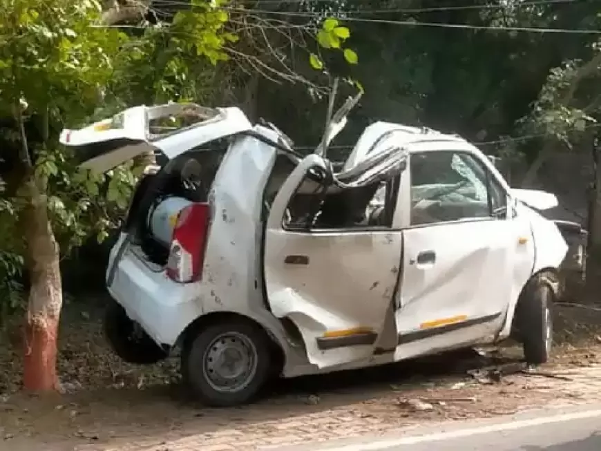 Lucknow Road Accident: लखनऊ में हुआ भीषण सड़क हादसा, 2 भाईयों की मौत, 3 दोस्त गंभीर रुप से घायल