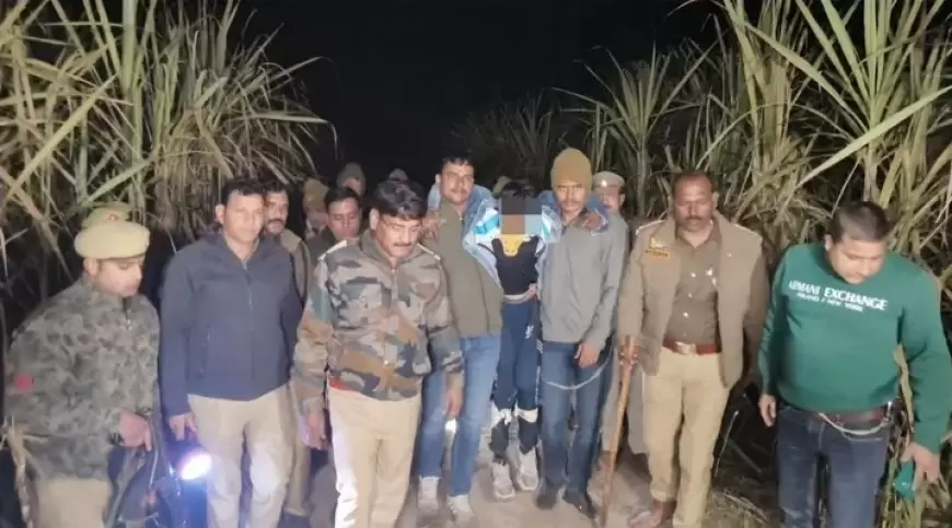 Muzaffarnagar News: पुलिस की बदमाशों के साथ हुई मुठभेड़, एक गिरफ्तार