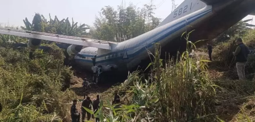 Myanmar Aircraft Crash: मिजोरम में रनवे पर फिसला सैनिकों को एयरलिफ्ट करने आया म्यांमार का मिलिट्री एयरक्राफ्ट