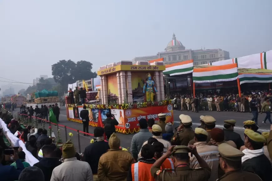 75th Republic Day: यूपी की राज्यपाल ने फहराया तिरंगा, राममंदिर की झांकी ने सबका मन मोहा