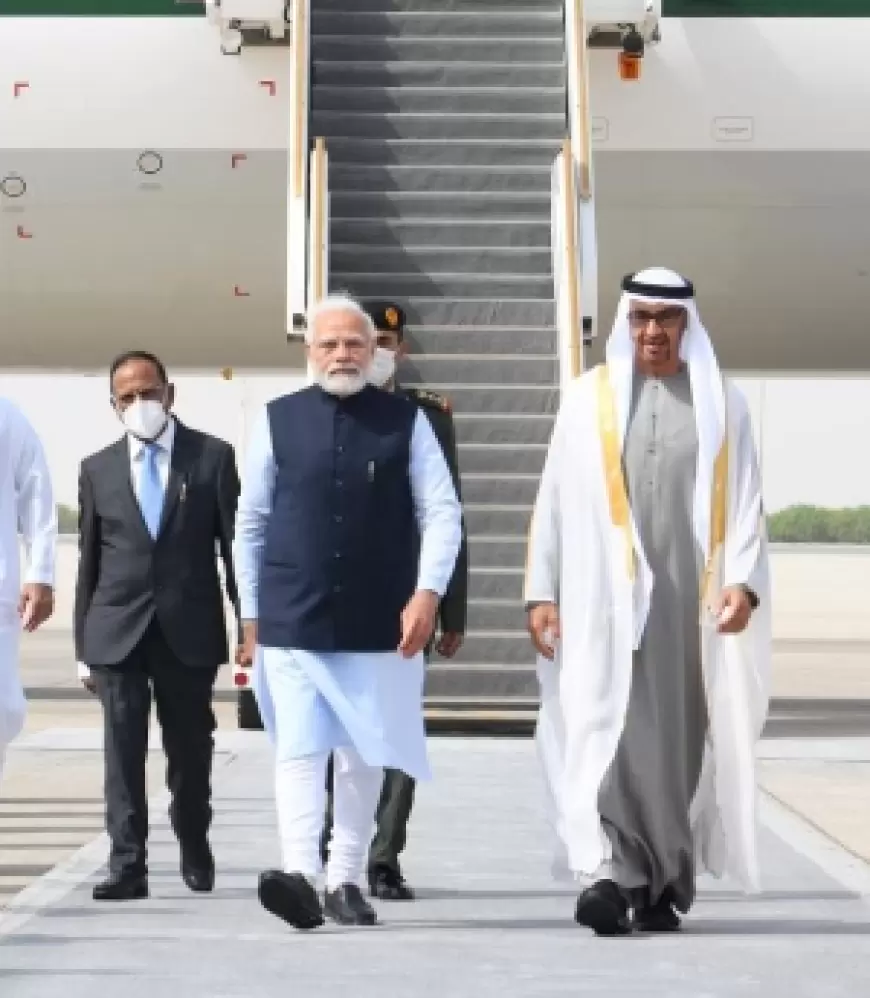 PM Modi in UAE : UAE के दौरे पर PM, अहलन मोदी कार्यक्रम में होंगे शामिल, कल अबू धाबी में हिंदू मंदिर का करेंगे उद्घाटन