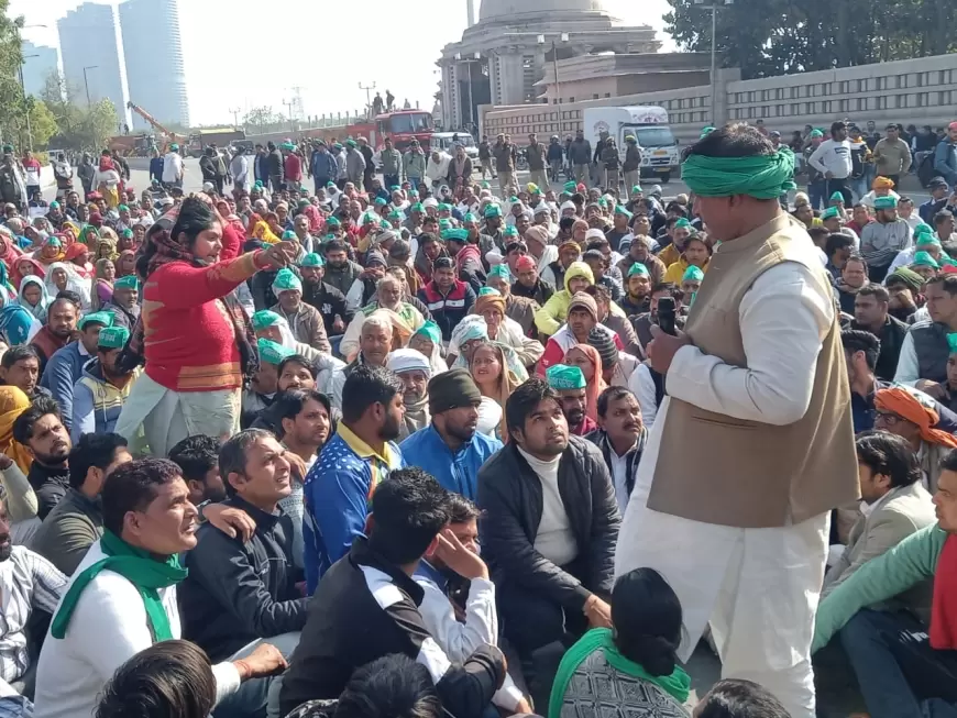 Kisan Protest Live Update : किसानों की अधिकारियों के साथ 3 घंटे चली मीटिंग, 18 फरवरी तक का दिया अल्टीमेटम