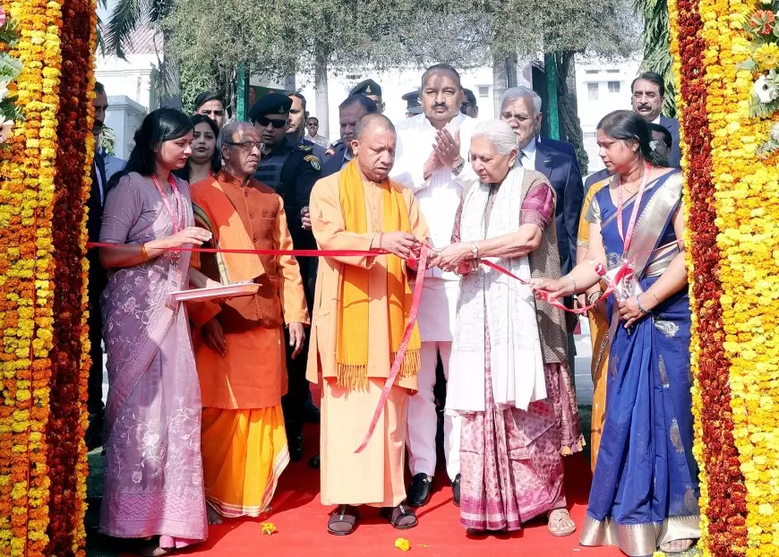 Fruit, Vegetable and Flower Exhibition: किसानों को आगे बढ़ने का अवसर दे रही डबल इंजन की सरकार- सीएम योगी