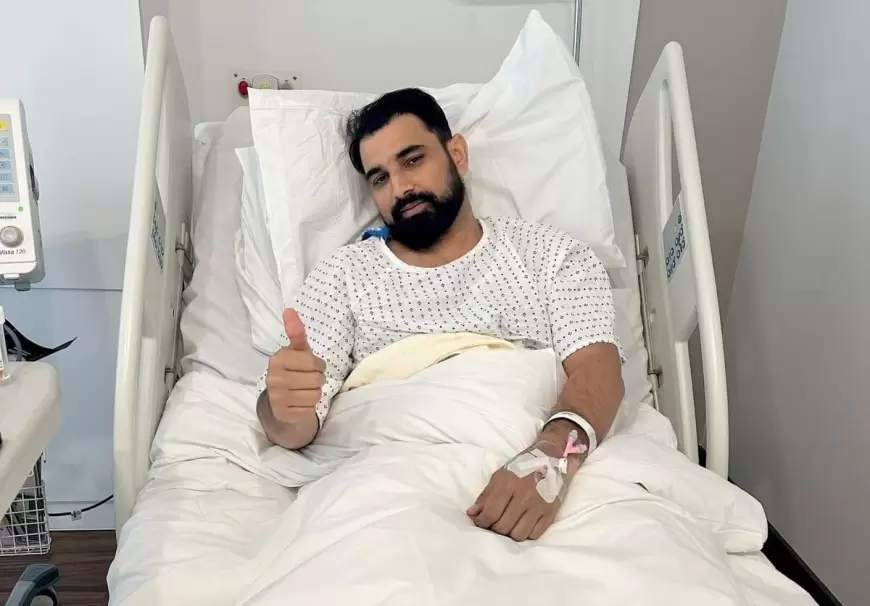 Mo. Shami Surgery Photo: मो.शमी की एंकल इंजरी का ऑपरेशन हुआ सक्सेसफुल, फोटोज शेयर कर फैंस को दी खुशखबरी