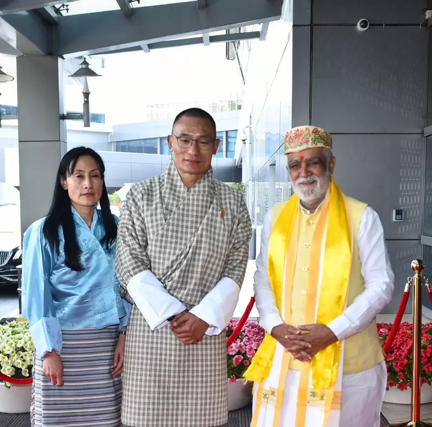 Bhutan PM visit to India : भारत पहुंचे भूटान के प्रधानमंत्री, दोनों देशों के रिश्तों को देंगे मजबूती