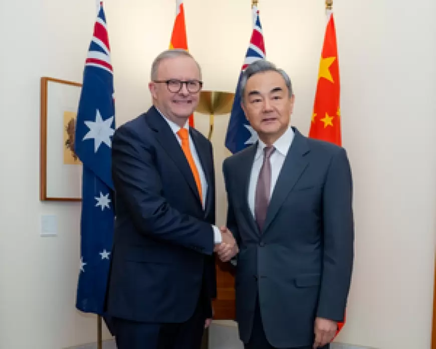 Australia PM Meets Chinese Foreign Minister: ऑस्ट्रेलियाई प्रधानमंत्री ने चीनी विदेश मंत्री से मुलाकात की