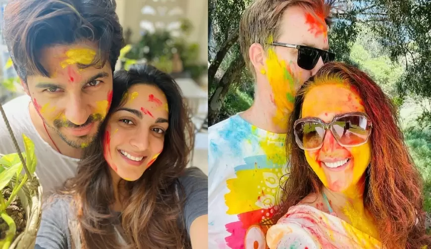 Bollywood Holi : कियारा ने पति सिद्धार्थ के साथ मनाई होली, प्रीति जिंटा ने फैंस को दी शुभकामनाएं