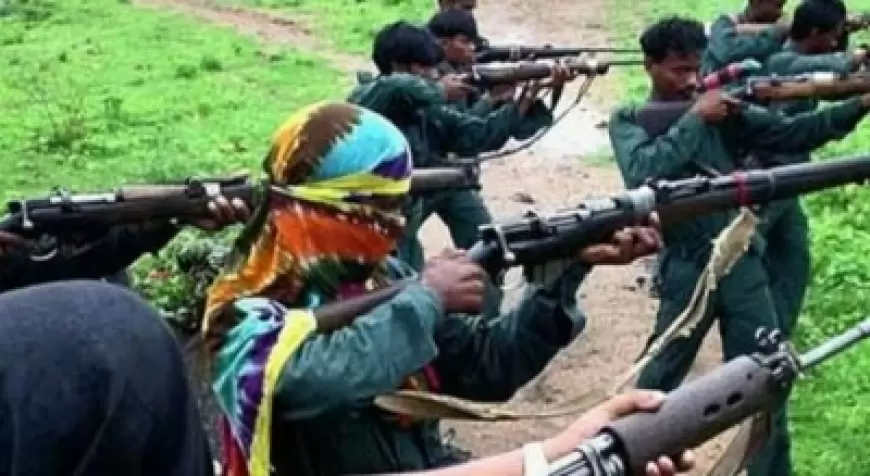 Naxal Encounter Today : छत्तीसगढ़ में सुरक्षा बलों से मुठभेड़ में छह नक्सली ढेर