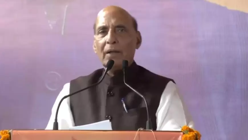 Rajnath Ghaziabad Visit  : प्रधानमंत्री मोदी की इच्छाशक्ति के कारण भव्य राम मंदिर बनकर तैयार हुआ - राजनाथ सिंह