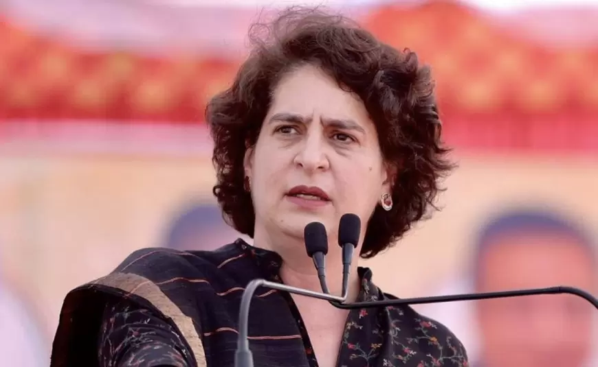 Priyanka Gandhi: प्रियंका गांधी ने भाजपा पर जमकर बोला हमला, कहा- बीजेपी नेता पाकिस्तान-चीन की बात करते हैं