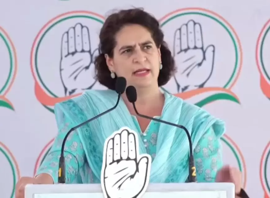 Priyanka Gandhi: प्रियंका गांधी का पीएम मोदी पर हमला, कहा- शहंशाह महलों में रहते हैं