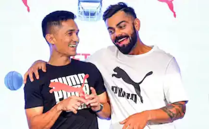 Sunil Chhetri-Virat Kohli: सुनील छेत्री के संन्यास पर विराट का बड़ा दावा, छेत्री ने भी विराट के लिए कह दी बड़ी बात