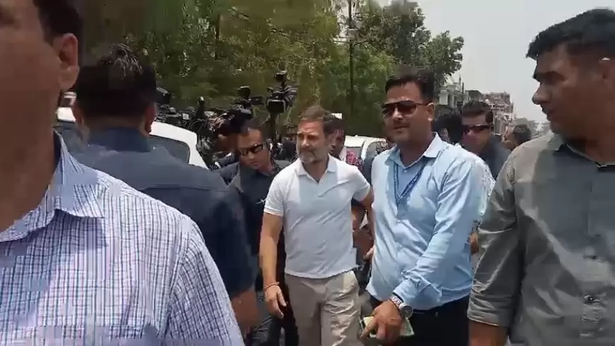 Rahul Gandhi: रायबरेली में राहुल गांधी का भारी विरोध, बीजेपी कार्यकर्ताओं ने लगाए ‘वापस जाओ’ के नारें