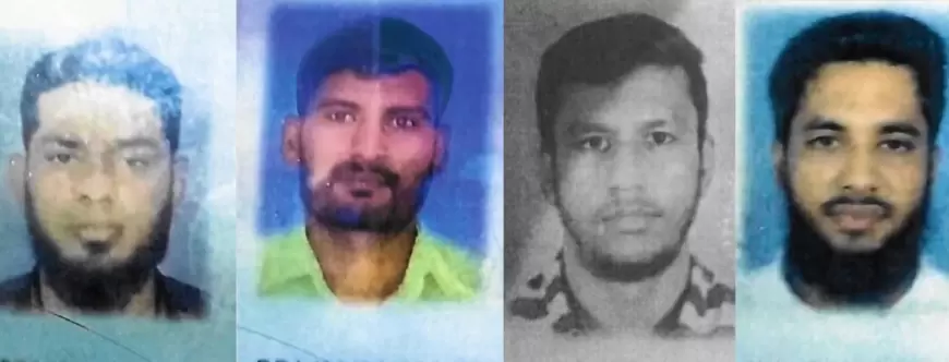 Gujarat ATS Arrest Terrorist : गुजरात एटीएस ने अहमदाबाद एयरपोर्ट से चार आईएस आतंकियों को पकड़ा