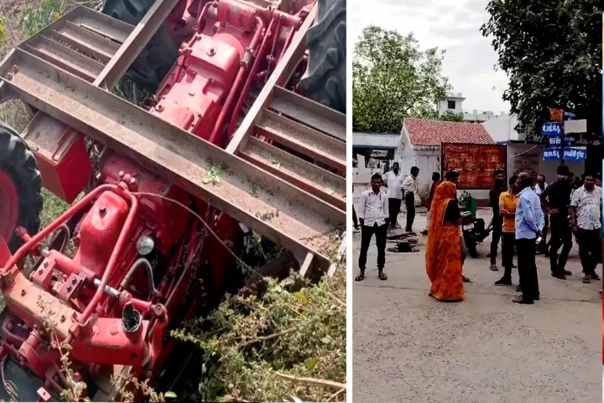 M.P Accident: मध्य प्रदेश के दतिया में बड़ा हादसा, श्रद्धालुओं से भरी ट्रैक्टर ट्रॉली पलटी 5 की मौत, 15 से ज्यादा घायल