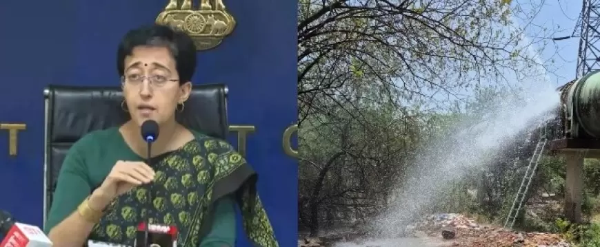 Delhi Water Crisis Live Updates : 'दिल्ली में पानी की पाइपलाइन काटने की हो रही साजिश', आतिशी ने पुलिस कमिश्नर को लिखा पत्र