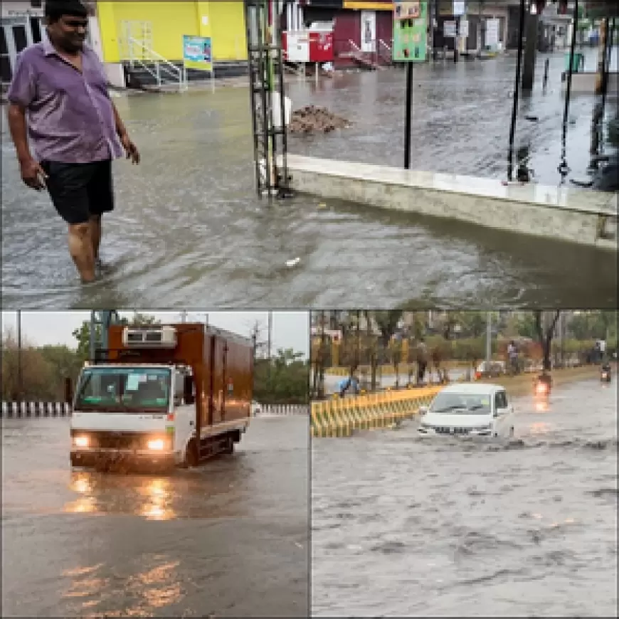 Delhi NCR Weather : दिल्ली में बारिश ने तोड़ा 88 साल का रिकॉर्ड, एनसीआर हुआ पानी-पानी