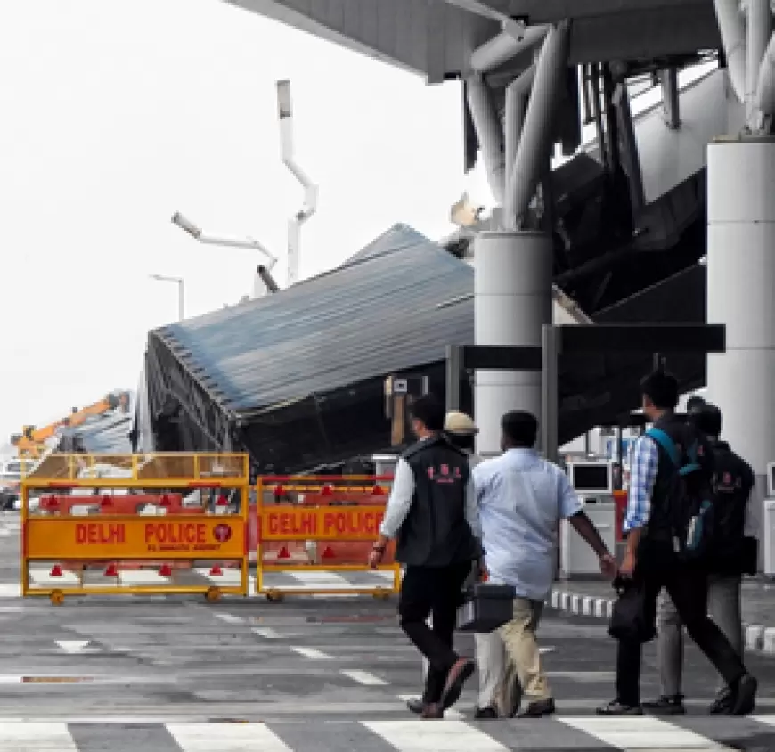 Delhi Airport Accident : दिल्ली एयरपोर्ट हादसे में मृतक के परिजनों को 20 लाख रुपये के मुआवजे का ऐलान