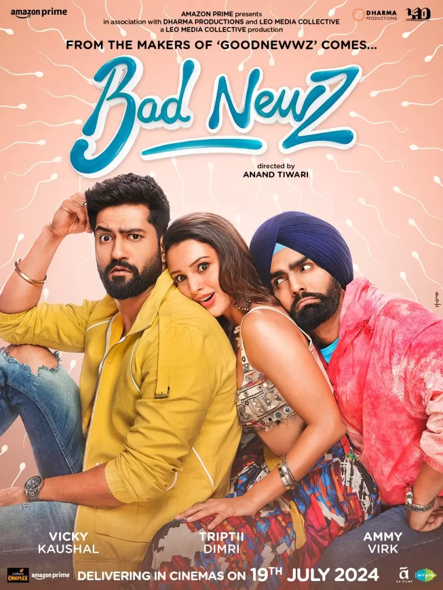 'Bad Newz' trailer: 'बैड न्यूज' के ट्रेलर लॉन्चिंग पर विक्की ने दी गुड न्यूज