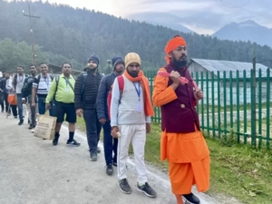 Amarnath Yatra 2024 : चार दिन में 74 हजार से ज्यादा श्रद्धालुओं ने बाबा बर्फानी के दर्शन किये