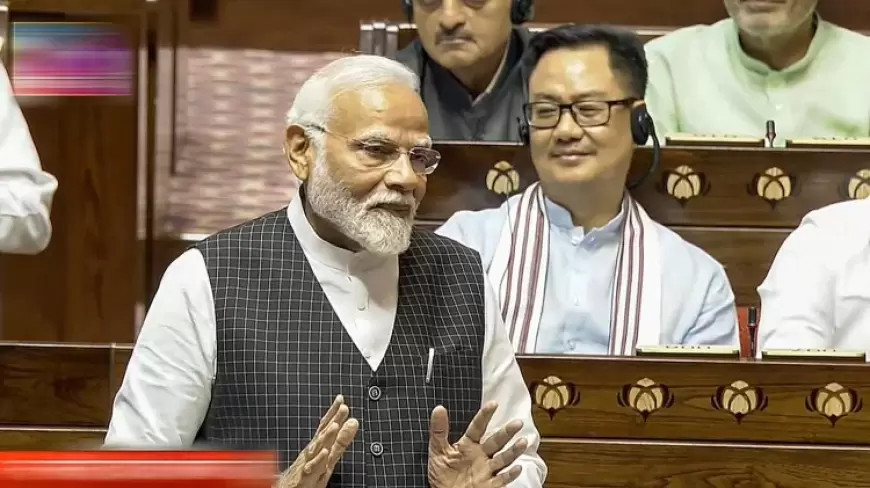 PM Modi Rajyasabha Speech: राज्यसभा में PM मोदी की स्पीच पर विपक्ष का वॉकआउट, PM बोले- पेपर लीक के दोषियों को छोड़ेंगे नहीं