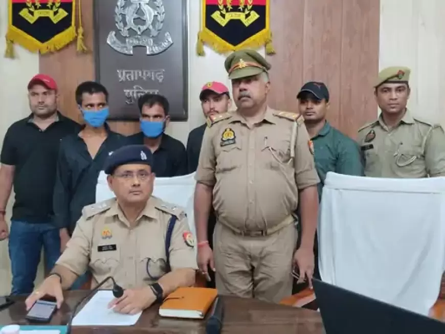 Pratapgarh News: प्रतापगढ़ में पुलिस और बदमाशों के बीच हुई मुठभेड़, 2 के पैर में लगी गोली जबकि 2 फरार