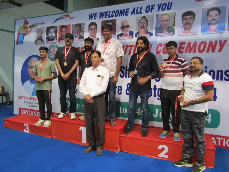 UP State Shooting Championship: यूपी स्टेट शूटिंग चैंपियनशिप का लखनऊ ने जीता खिताब, लगातार चौथी बार गोल्ड पर किया कब्जा