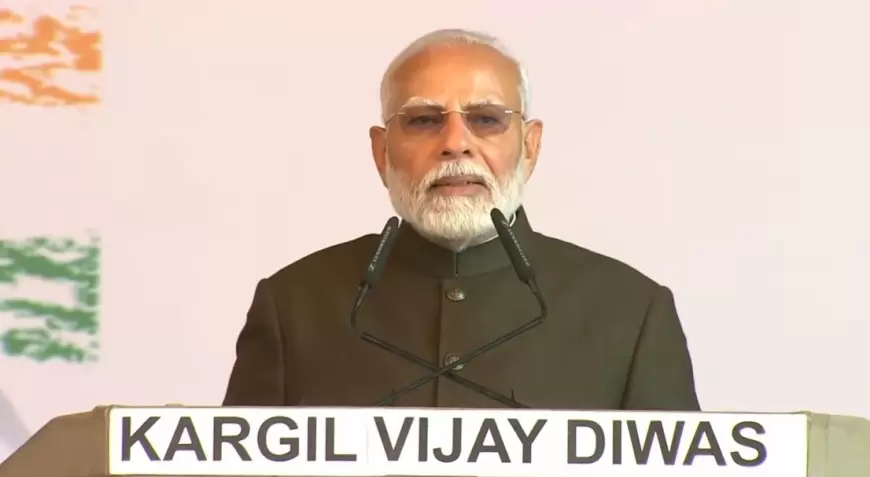 Kargil Vijay Diwas 2024 : अग्निपथ योजना पर विपक्ष के दावों की पीएम मोदी ने खोली पोल