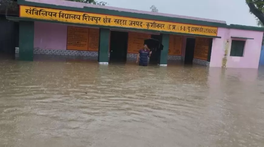 Monsoon News: देश के कई राज्यों में भारी बारिश ने मचाई तबाही, यूपी के 350 गांव बाढ़ में डूबे