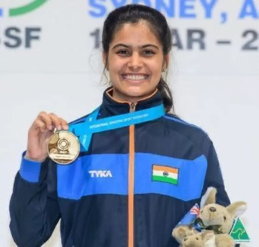 Manu Bhaker  : पेरिस ओलंपिक में भारत का खाता खुला, मनु भाकर ने 10 मीटर एयर पिस्टल में ब्रॉन्ज जीता