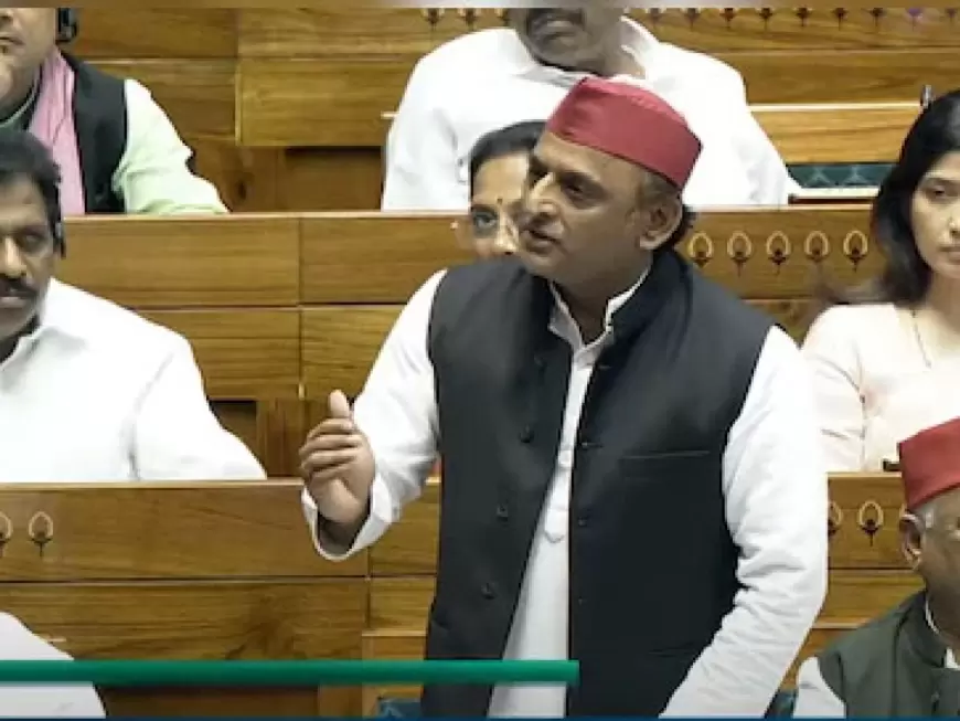 Akhilesh Yadav: संसद सत्र के सातवां दिन बरसे अखिलेश यादव, कहा- UP को सिर्फ प्रधानमंत्री मिले, और कुछ नहीं