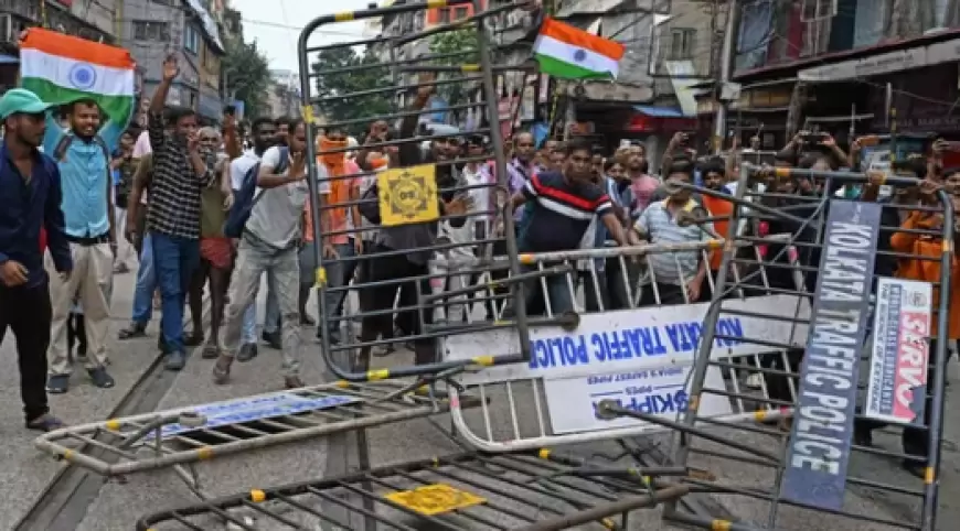 Bangla Bandh LIVE : कोलकाता रेप केस में आज भाजपा का बंगाल बंद, नादिया-मंगलबाड़ी में BJP-TMC की भिड़त