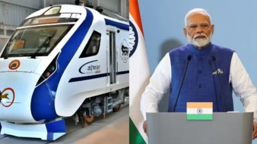 Vande Bharat Train: पीएम मोदी ने 3 नई वंदे भारत ट्रेनों का किया उद्घाटन, कहा-  आधुनिक हो रही भारतीय रेलवे