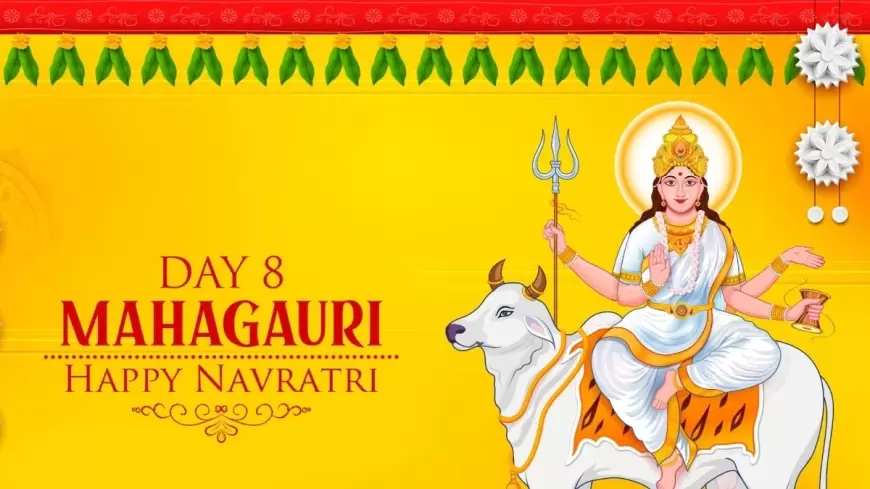 Shardiya Navratri Day 8: नवरात्र के आठंवे दिन करें मां महागौरी की पूजा-अर्चना, दूर हो जायेंगे सारे कष्ट