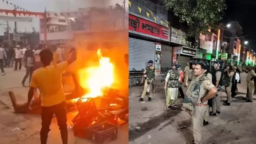 Bahraich Violence: बहराइच में बेकाबू हुए हालात, विसर्जन यात्रा में डीजे बजाने से शुरू हुआ विवाद