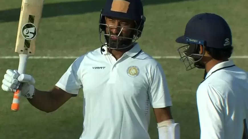 Cheteshwar Pujara: चेतेश्वर पुजारा ने तोड़ा ब्रायन लारा का रिकॉर्ड