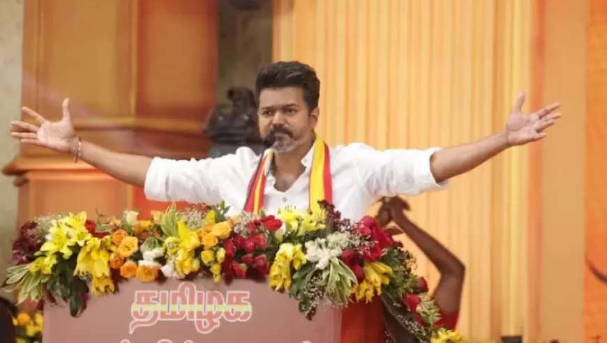 South actor Vijay: साउथ एक्टर विजय ने की पहली रैली, DMK को बताया स्वार्थी परिवार